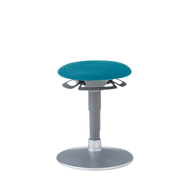 イトーキ 医療家具 サポートスツール 背なし 円盤脚 布張り PCK-1108PV