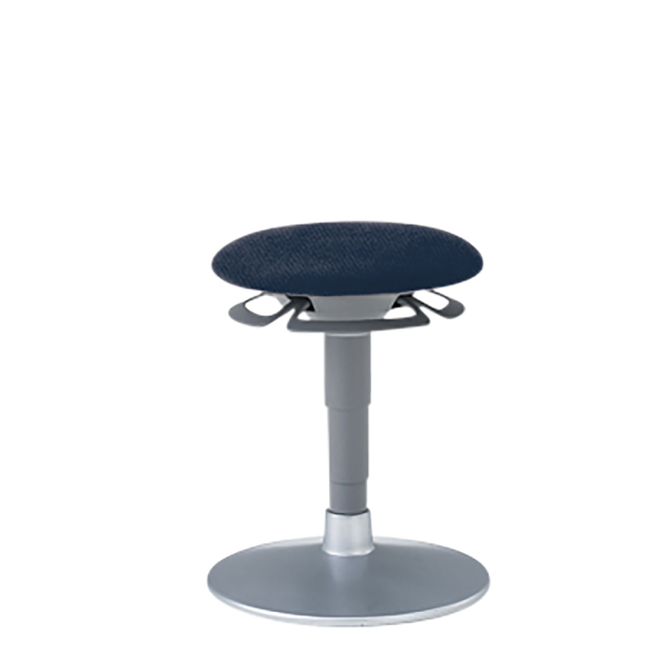 イトーキ 医療家具 サポートスツール 背なし 円盤脚 布張り PCK-1108PV