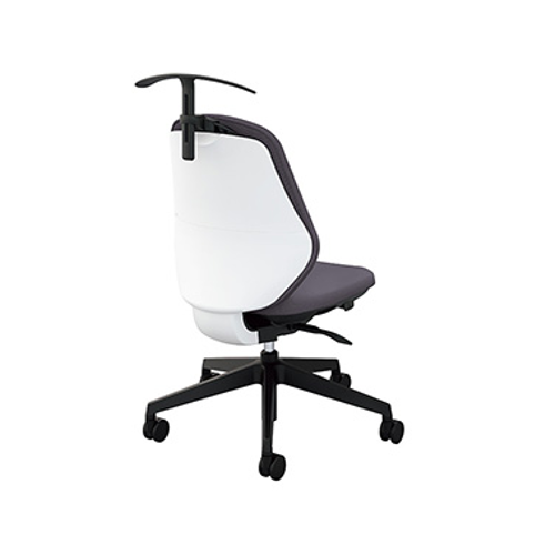 ナイキ トートバックチェア(Tote back) RBCE型 布張り ローバック ハンガー付.肘なし ホワイトボディ RBCE510FH