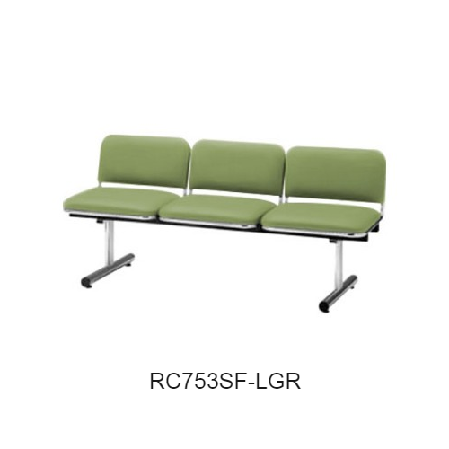 ナイキ ロビーチェア ロビーシリーズ75 3人掛 布張り W1510×D540×H660 RC753SF