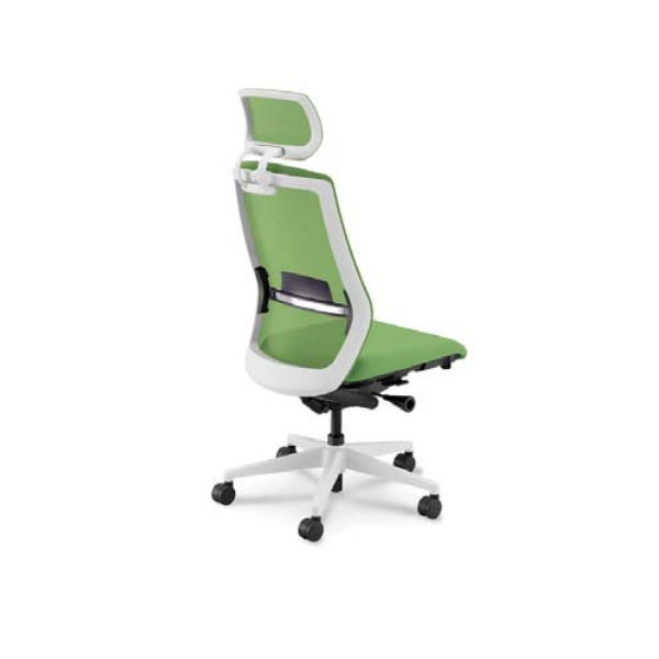 内田洋行 セレッツァチェア ヘッドレスト付 背スタンダードメッシュ 肘なし ランバー付 樹脂脚 5-362-640/5-362-660