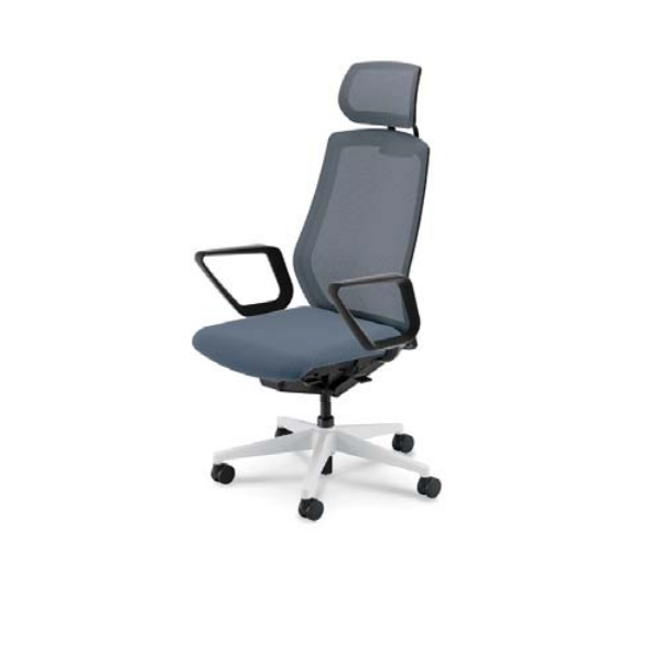 内田洋行 セレッツァ ヘッドレスト付 背スタンダードメッシュ リング肘付 ランバー付 ブラック脚 SA-731BBRA-PAL/5-362-603