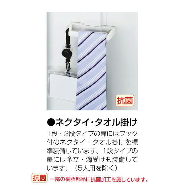 生興 seiko SLDWロッカー 本体:ホワイトタイプ 8人用ロッカー ダイヤル