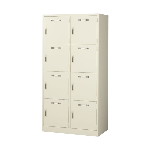 生興 seiko SLKロッカー 8人用ロッカー シリンダー錠 ニューグレータイプ SLK-8W