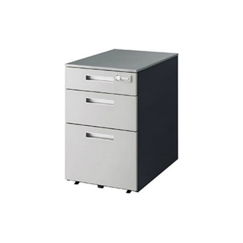 ナイキ ウエイク(テーブルシステムWK型) ワゴン W395×D580×H611 ダイヤル錠 TRH046XCD-SVD