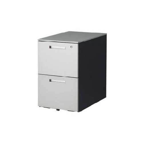 ナイキ ウエイク(テーブルシステムWK型) ワゴン W395×D580×H611 シリンダー錠 TR046YCK-SVD