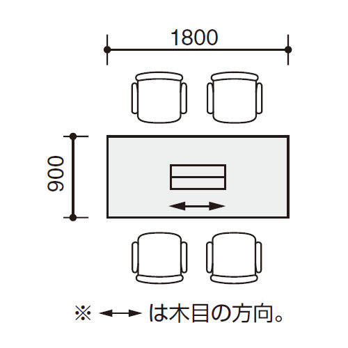 コクヨ 会議用テーブル ベルティオ