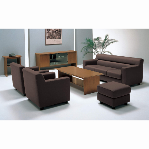 コクヨ 応接セット 応接イス ルクサリオ ソファー 本革＋エコPVCレザー  