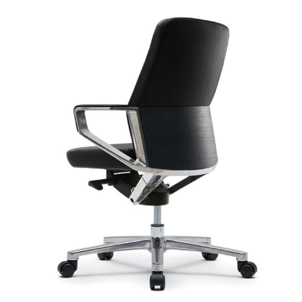 ①内田洋行 FURSYS ファシスチェア CH5201 ブラック 本革張り ①内田洋行 FURSYS ファシスチェア CH5201 ブラック 本革張り