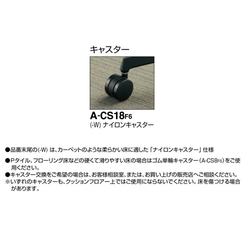 ナイロンキャスター