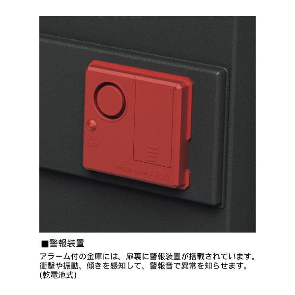 エーコー EIKO 小型耐火金庫 STANDARD スタンダード アラーム機能