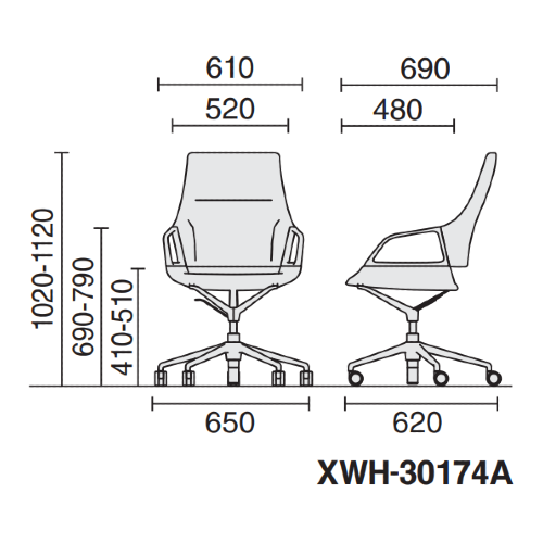 コクヨ　ウィルクハーン　グラフ  サイズ　XWH-30174A