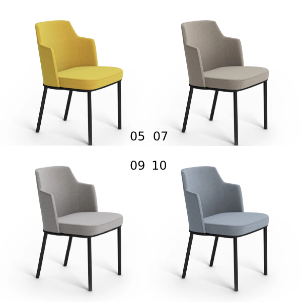 イトーキ オフィスチェア ノルリミックスサイドチェア(knoll) グライド