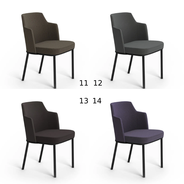 イトーキ オフィスチェア ノルリミックスサイドチェア(knoll) グライド KNRM-3G-L