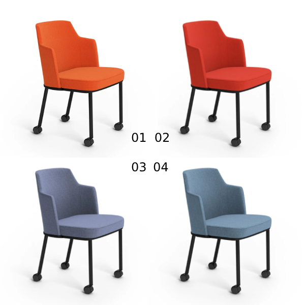 イトーキ オフィスチェア ノルリミックスサイドチェア(knoll