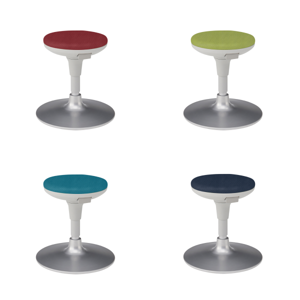 イトーキ 医療家具 サポートスツール2 スツール 肘なし 円盤脚 布張り KSK-683PV