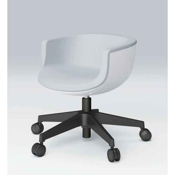 イトーキ 医療家具 プリーゼアチェア 5本脚（回転ロックなし） 低抗付ウレタン双輪キャスター KT-720M-W9GN