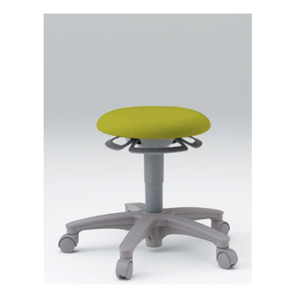 イトーキ 医療家具 サポートスツール 背なし キャスター付 布