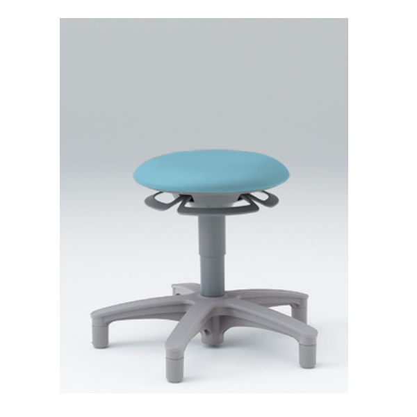 イトーキ 医療家具 サポートスツール 背なし グライド付 ビニールレザー張り PCK-1105DL-S4