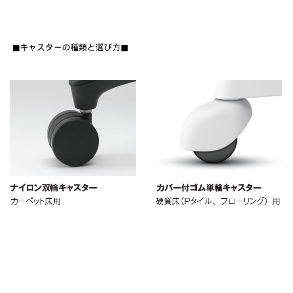 イトーキ 医療家具 サポートスツールS (Support Stool S) 機能 キャスター