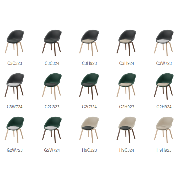 イトーキ ITOKI ワンチェア wan 木脚タイプ 座クッション(坑ウィルス布地) KLD954PV-