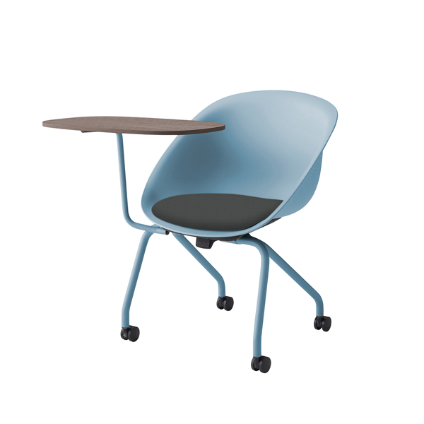 イトーキ オフィスチェア ワンチェア(wan) テーブル付 ネスティング