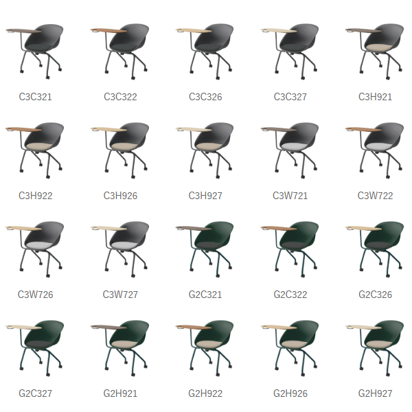 イトーキ オフィスチェア ワンチェア(wan) テーブル付