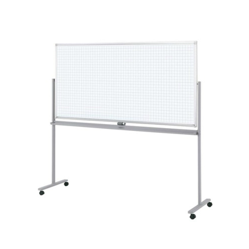 コクヨ ホワイトボード  BB-R900シリーズ 回転ホワイトボード グレー暗線/ホワイト W1915×D628×H1800 BB-R936AWW