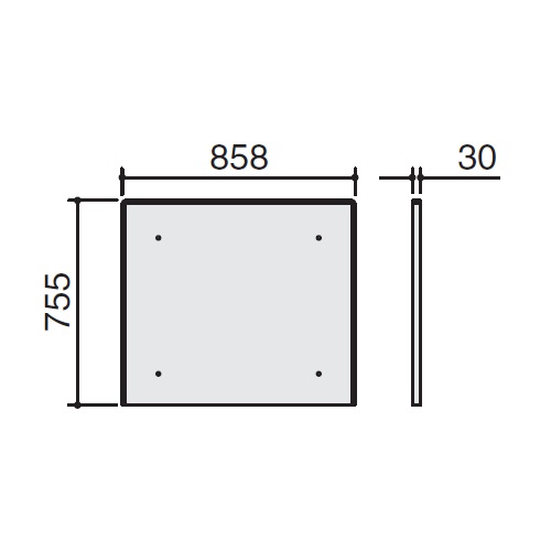 コクヨ カウンター SSシリーズ 連結パネル 車イス対応カウンター;ローカウンター用 COS-SDW3PAW