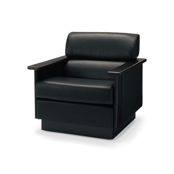 コクヨ 応接セット 応接イス アナベル2 アームチェアー 本革+エコPVCレザー MAN-5M-W29LPB61