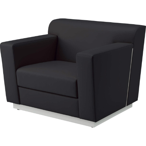 コクヨ 応接イス ガイス アームチェアー 本革+エコPVCレザー MGI-5M-W31/MGI-5M-W55/MGI-5M-WSM