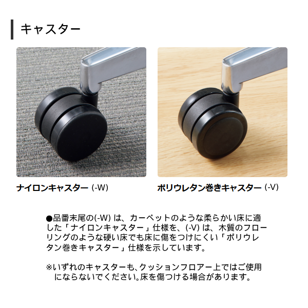 コクヨ サテリテチェア(Saterite) ミーティングチェア  キャスター