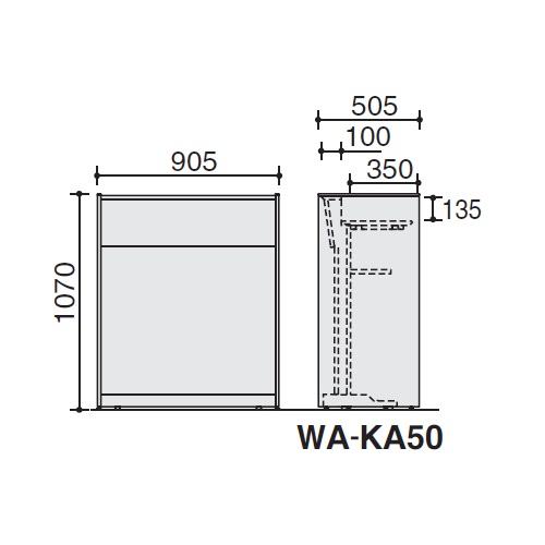 コクヨ 会議サポートツール 演台(講演台) W905×D505×H1070 WA-KA50PAW/WA-KA50M10/WA-KA50MG5