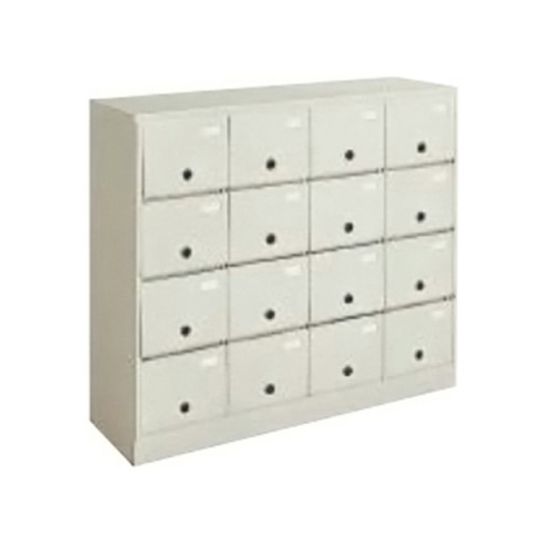 コクヨ シューズボックス SXシリーズ 4列4段16人用 扉付きタイプ 錠なし SX-D44F1