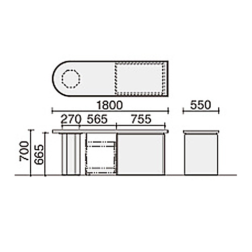 コクヨ 役員室用家具 マネージメント(MANAGEMENT) 220シリーズ サイド