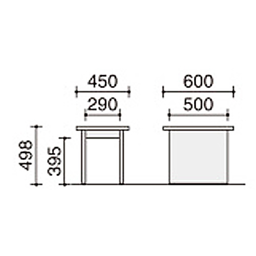 コクヨ 役員室用家具 マネージメント30シリーズ 応接用サイドテーブル