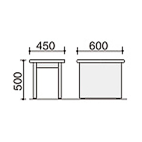 コクヨ 役員室用家具 マネージメント550シリーズ 応接用サイドテーブル
