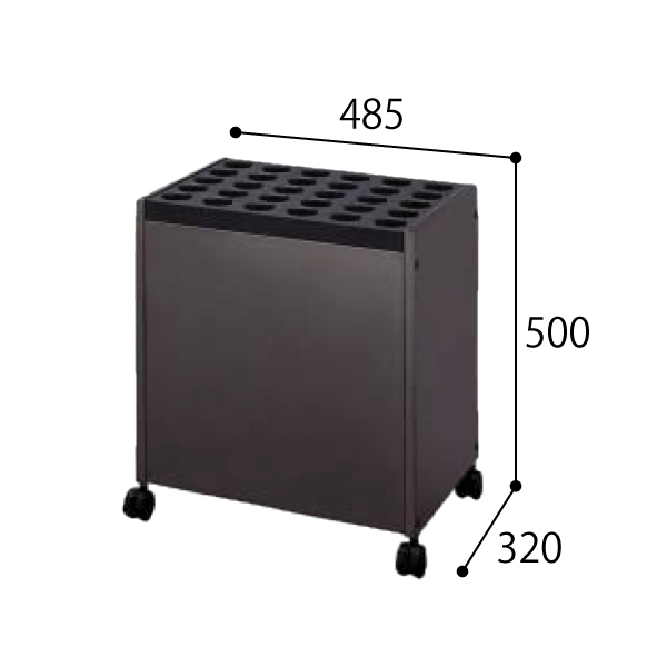 コクヨ 傘立て カサタテ 筒状タイプ（錠なし個別ユニット） 30本用 US-180