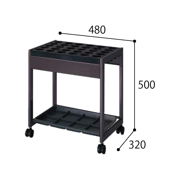 コクヨ 傘立て カサタテ 筒状タイプ（錠なし個別ユニット） 30本用 US-185NN