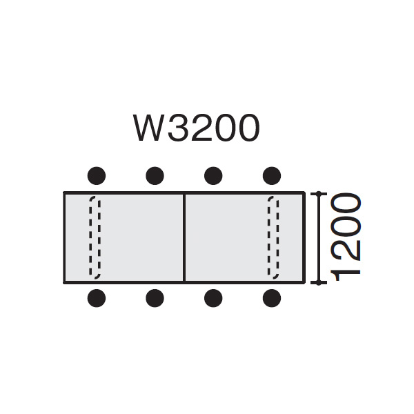 コクヨ KOKUYO 会議用テーブル(ミーティングテーブル) AUGUS オーガス