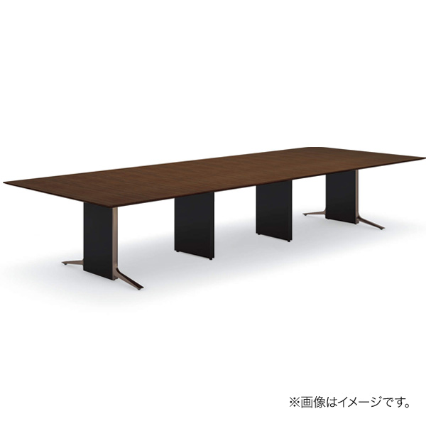 コクヨ 会議用テーブル(ミーティングテーブル) オーガス 配線なし WT-AGW6015BP