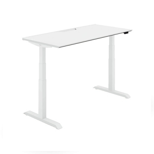 コクヨ SEQUENCE スタンダードテーブル スタンダードカラー ベーシックレバー 舟底エッジ DSE-LSF1507B-SW