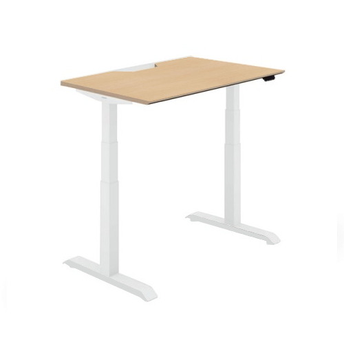 コクヨ SEQUENCE スタンダードテーブル スタンダードカラー ボタン 舟底エッジ DSE-LSF1207M-SW