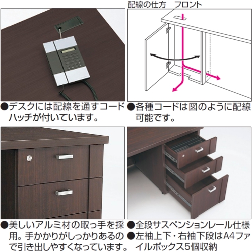 S350 両袖デスク