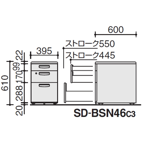 BS+ ワゴン サイズ