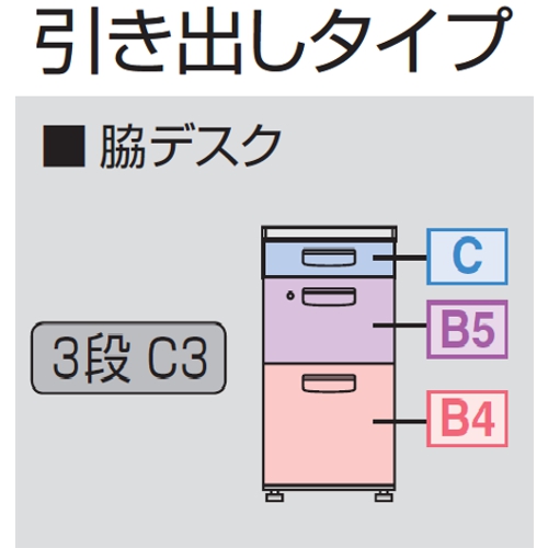 BS+ 脇デスク 袖タイプ