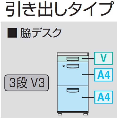 BS+ 脇デスク 袖タイプ