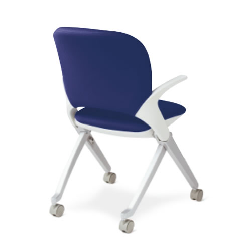 プラス ミーティングチェア エラーテ(Elarte)チェア 背クッションタイプ 肘付 MB-Q52S