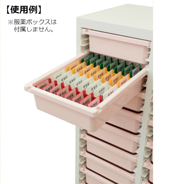 ミヤナリ 薬剤保管庫 メディロック MLG配薬キャビネット 9人用 ダイヤル錠 深型1列9段 MLGC-109D