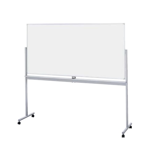 ナイキ ホワイトボード  両面スチールホワイトボード(両面ホワイト)  W1879×D532×H1743 BBE702